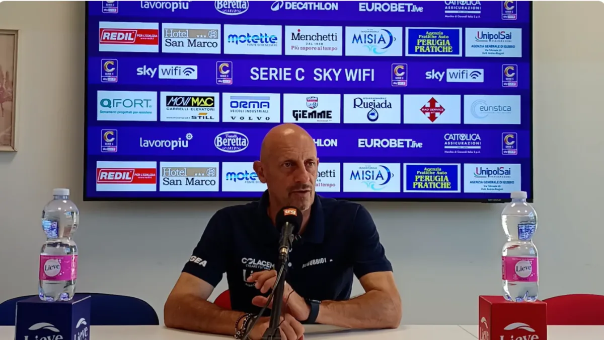 Coppa Italia Serie C, il Gubbio sfida la Vis Pesaro. Di Carlo: "Voglio carattere e mentalità"