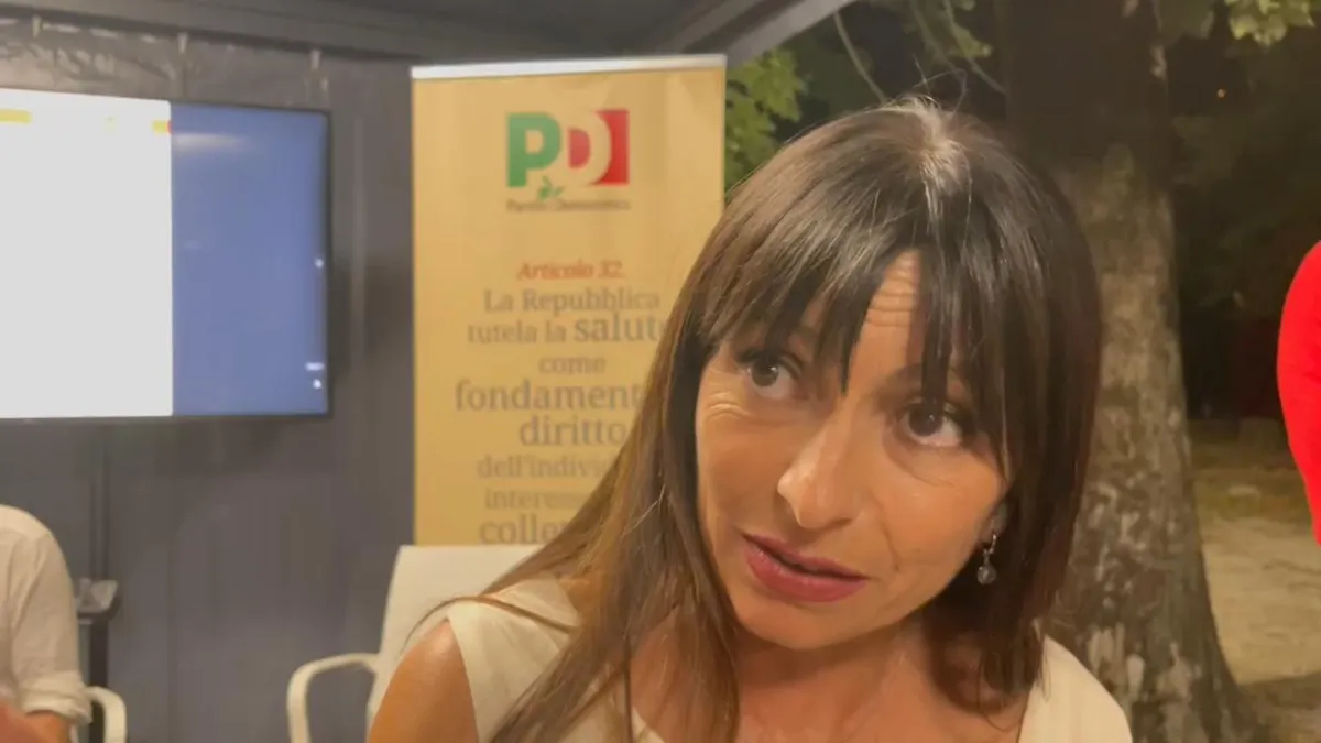 Proietti alla Festa dell'Unità a Terni annuncia "atto importantissimo" per il nuovo ospedale