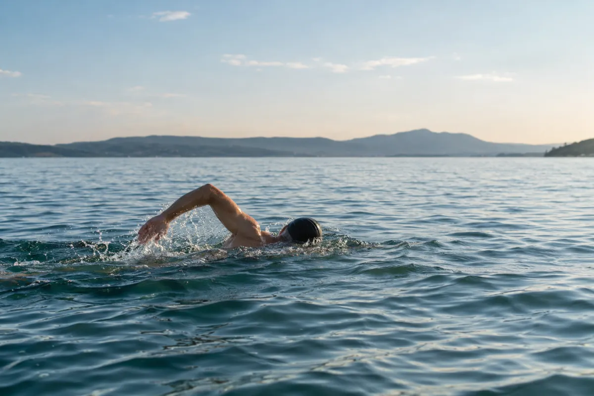 Impresa da record per il perugino Marco Fratini: 170 km a nuoto in 71 ore