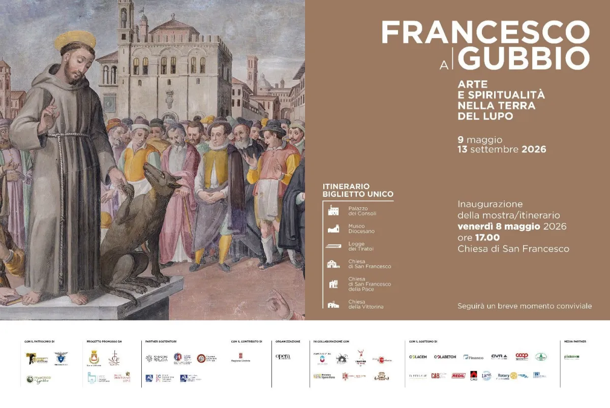 Francesco a Gubbio, ingresso gratuito agli under 19 fino al 13 settembre
