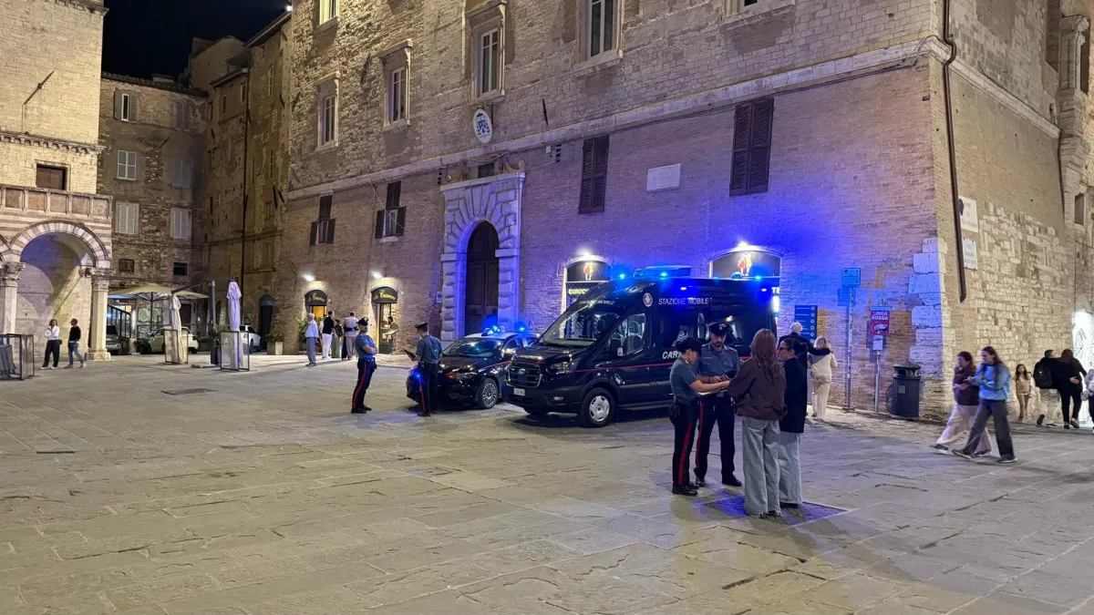 Carabinieri, controlli rafforzati a Perugia: Stazione Mobile in centro e più pattuglie sul territorio