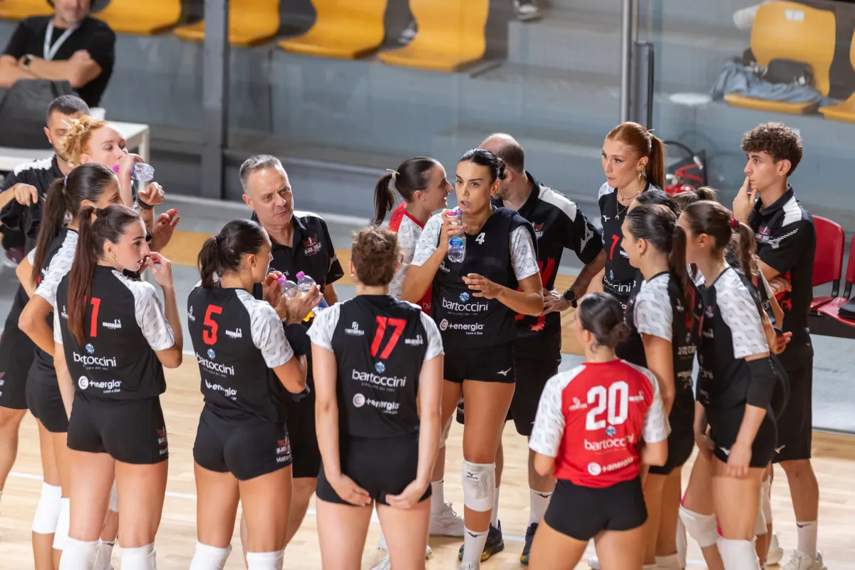 Bartoccini, coach Micoli promuove le Black Angels: "Passi in avanti giorno dopo giorno"