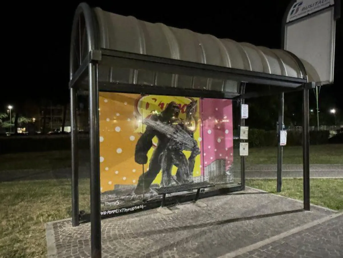 Terni, l’arte risponde al vandalismo: Thyrus, Diamanti e Pompili progettano una nuova opera per la fermata di viale Campofregoso
