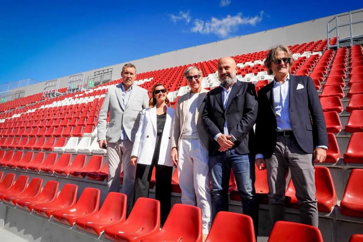 Perugia, inaugurata la Gradinata: possono partire i lavori per la Curva Nord