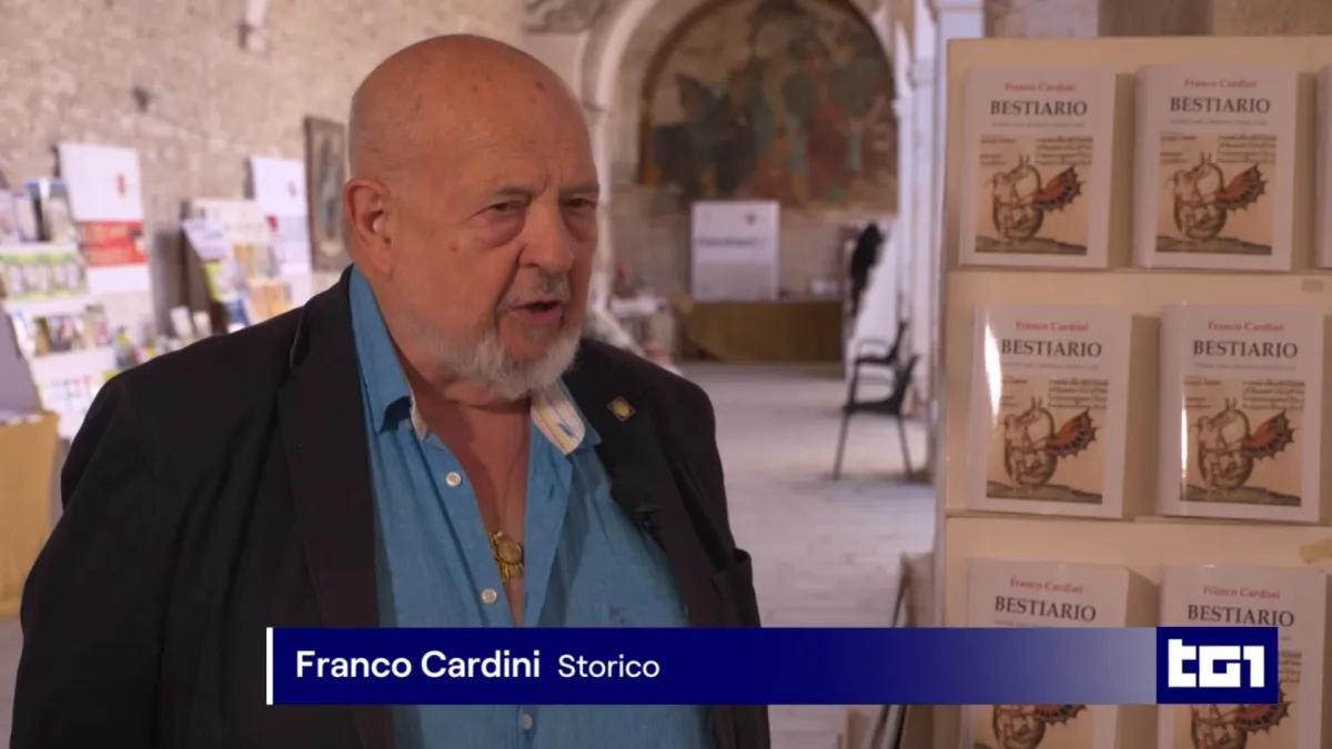 Il Festival del Medioevo di Gubbio al TG1: Cardini racconta l’età di mezzo