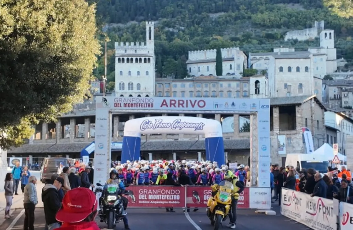 Gubbio, Granfondo del Montefeltro: si va verso i 1000 iscritti e sale l'attesa