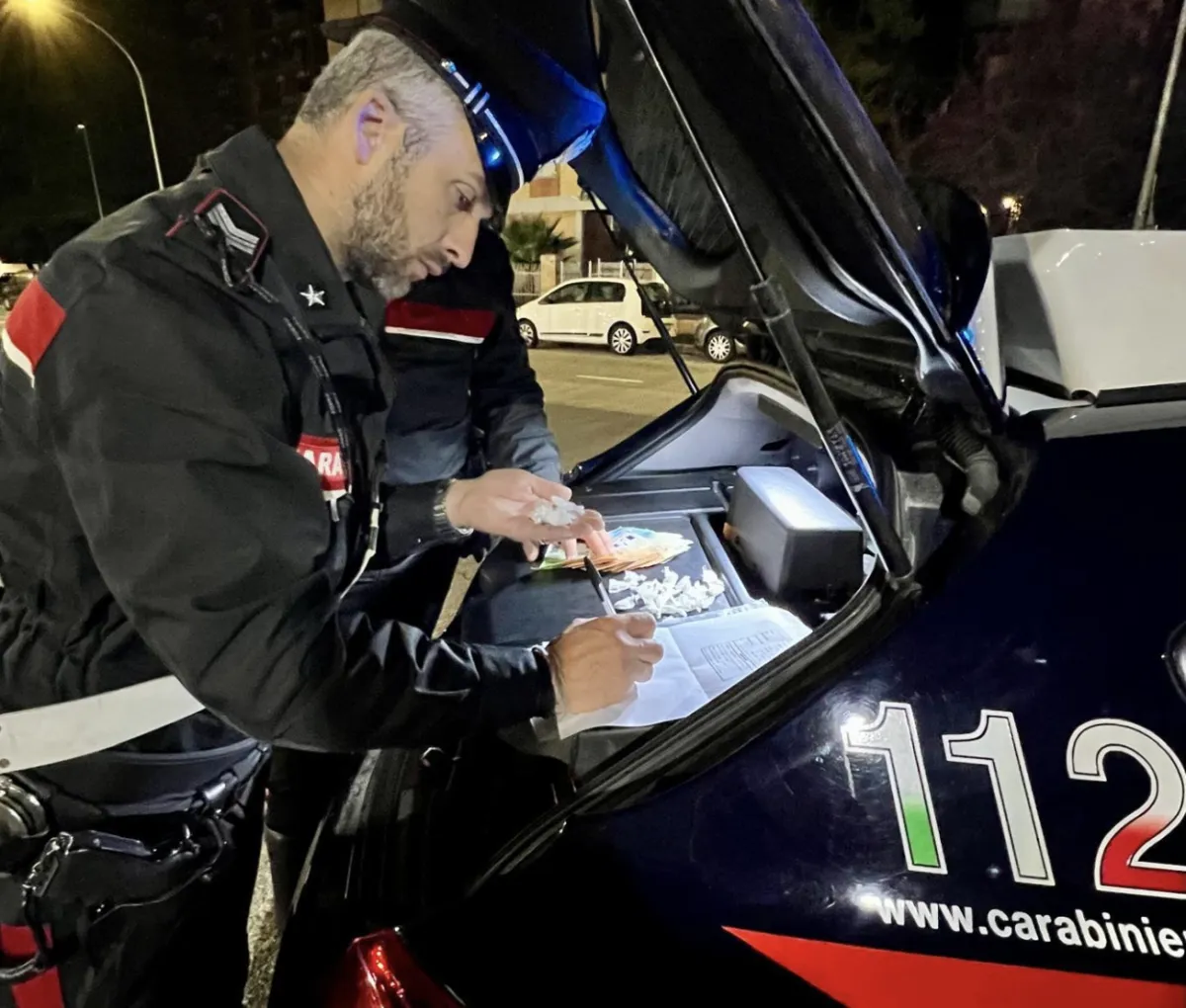 Terni, arrestato un giovane per spaccio: sequestrati 7 involucri di cocaina e 2 dosi di hashish