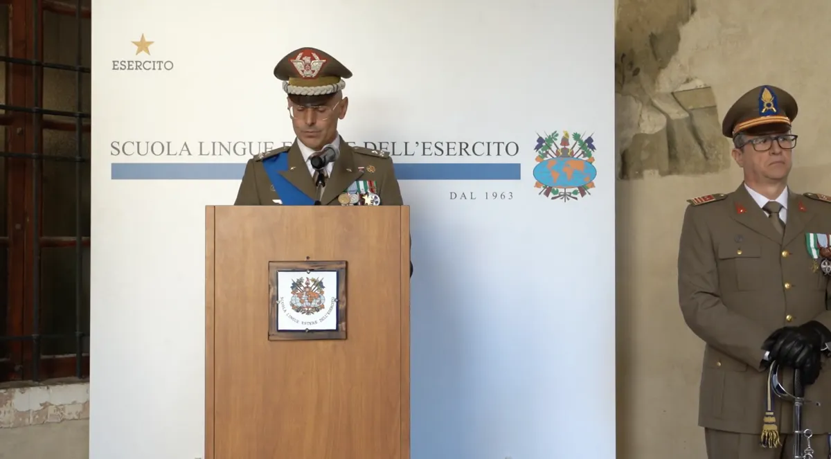 Perugia, Scuola Lingue Estere dell’Esercito: Alessio Bacco subentra a Pietro Romano