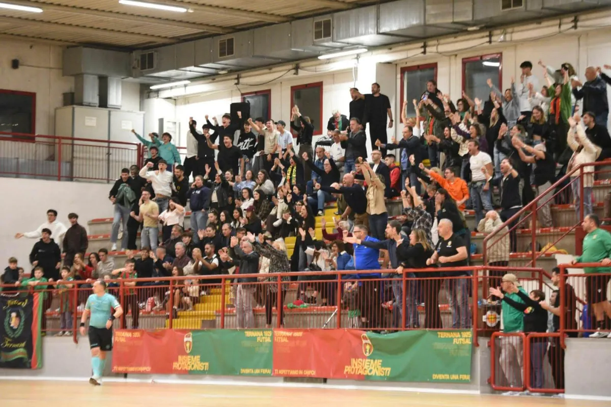Futsal, la Ternana non muore mai: Pedani salva i rossoverdi, con Pesaro è 4-4