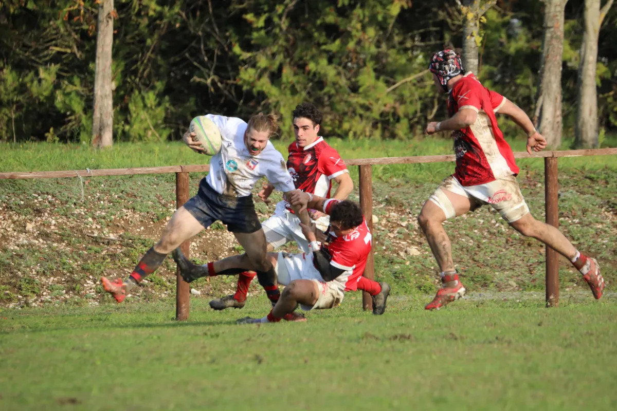 Rugby Gubbio, è una storica prima vittoria in A: Perugia travolto nel derby 42-15